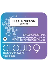 LISA HORTON CRAFTS LISA HORTON CRAFTS CLOUD 9 INTERFERENCE DYE/PIGMENT INK - PEACOCK TAILS SHIMMER