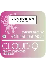 LISA HORTON CRAFTS LISA HORTON CRAFTS CLOUD 9 INTERFERENCE DYE/PIGMENT INK - PINK CHAMPAGNE SHIMMER