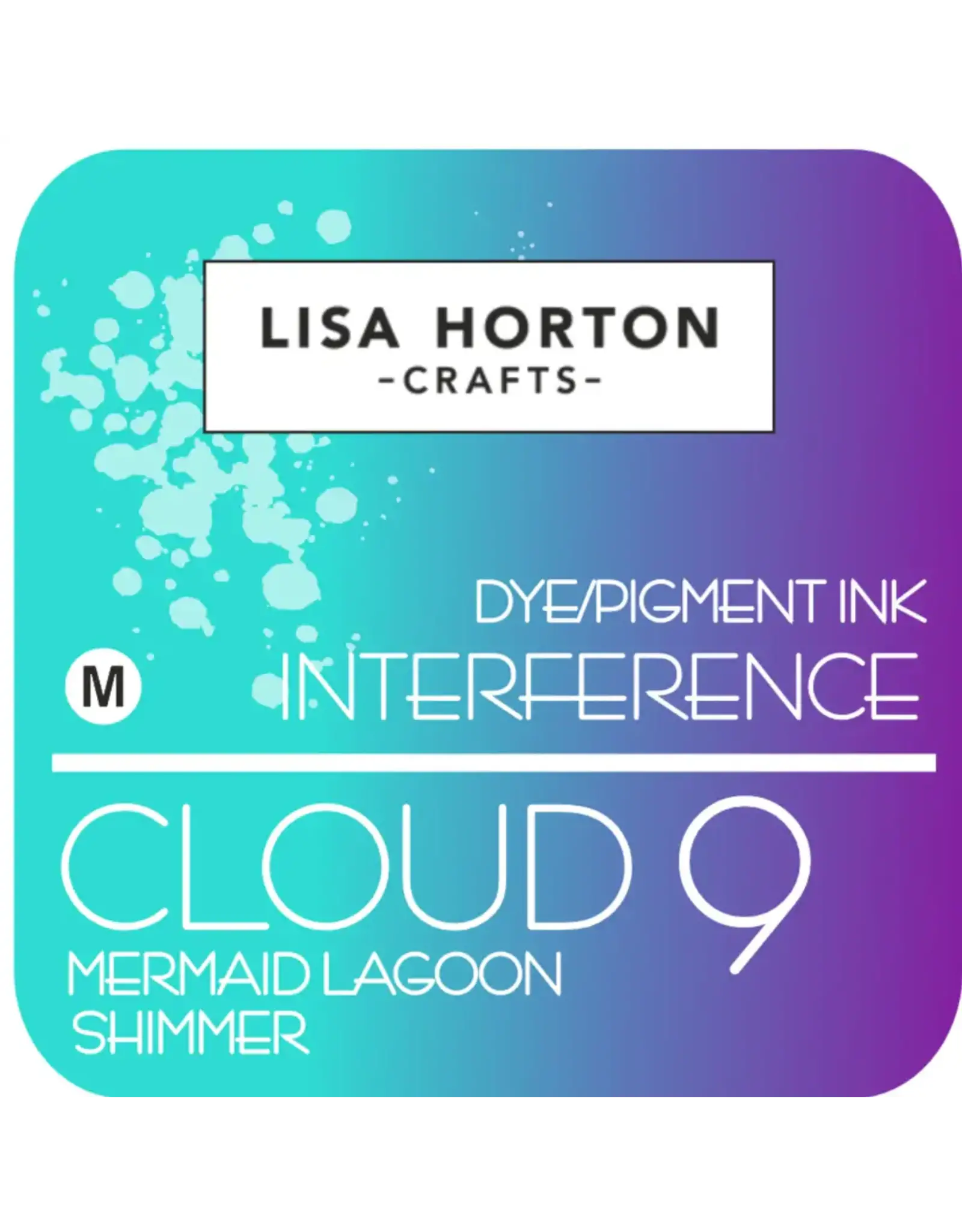 LISA HORTON CRAFTS LISA HORTON CRAFTS CLOUD 9 INTERFERENCE DYE/PIGMENT INK - MERMAID LAGOON SHIMMER