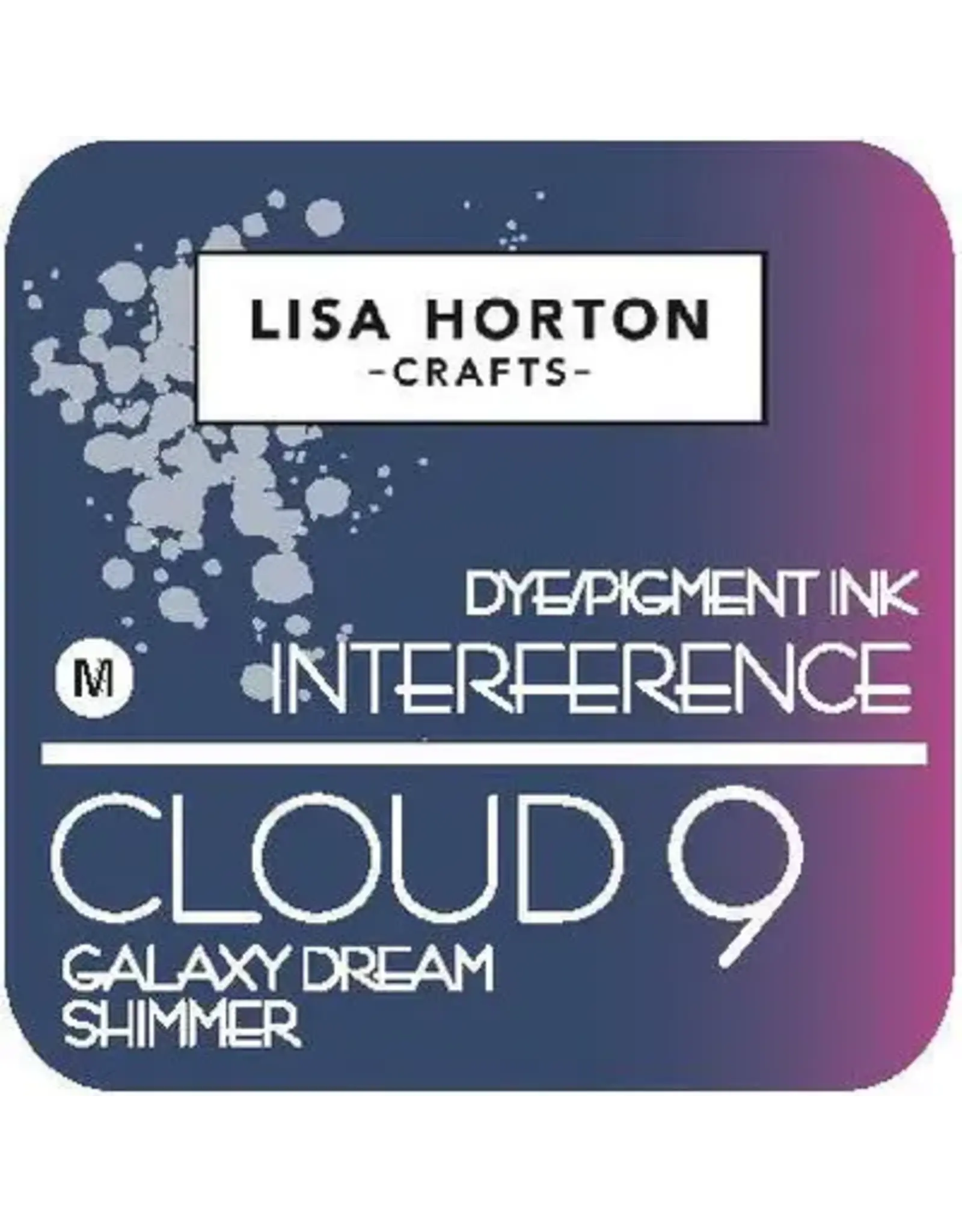 LISA HORTON CRAFTS LISA HORTON CRAFTS CLOUD 9 INTERFERENCE DYE/PIGMENT INK - GALAXY DREAM SHIMMER
