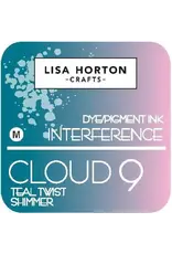 LISA HORTON CRAFTS LISA HORTON CRAFTS CLOUD 9 INTERFERENCE DYE/PIGMENT INK - TEAL TWIST SHIMMER