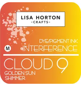 LISA HORTON CRAFTS LISA HORTON CRAFTS CLOUD 9 INTERFERENCE DYE/PIGMENT INK - GOLDEN SUN SHIMMER
