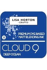 LISA HORTON CRAFTS LISA HORTON CRAFTS CLOUD 9 MATT BLENDING INK - DEEP OCEAN