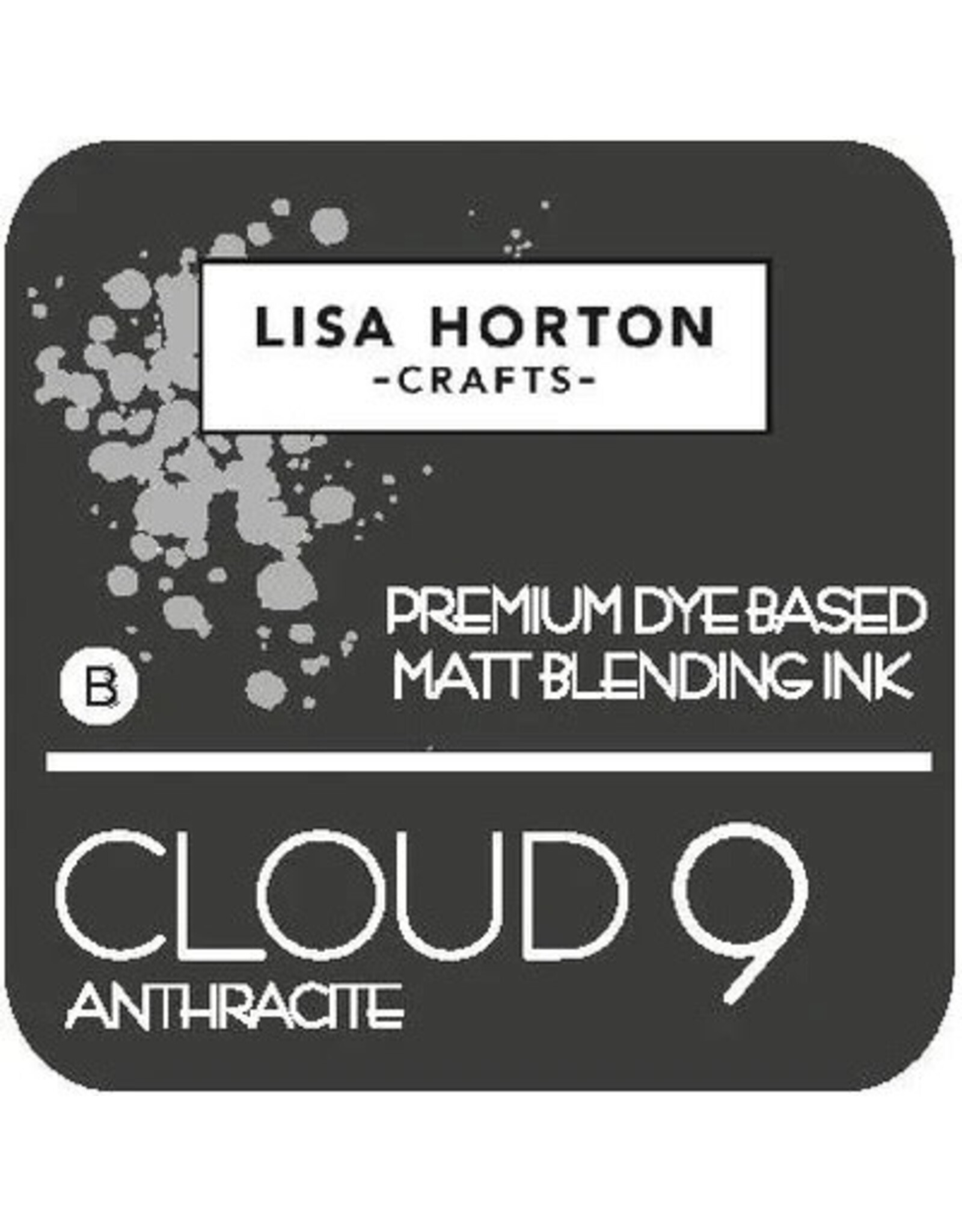 LISA HORTON CRAFTS LISA HORTON CRAFTS CLOUD 9 MATT BLENDING INK - ANTHRACITE