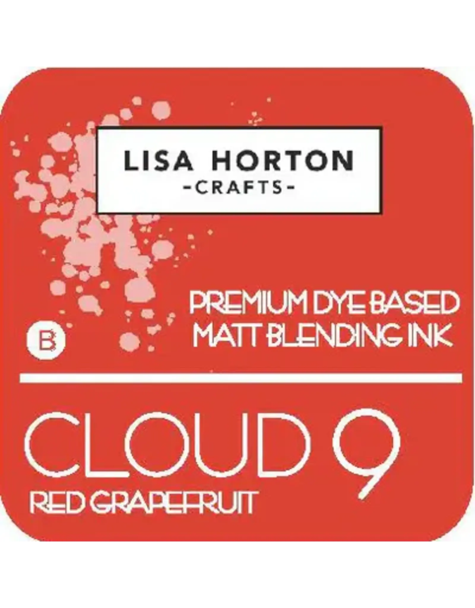 LISA HORTON CRAFTS LISA HORTON CRAFTS CLOUD 9 MATT BLENDING INK - RED GRAPEFRUIT