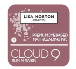LISA HORTON CRAFTS LISA HORTON CRAFTS CLOUD 9 MATT BLENDING INK - RUMN' RAISIN