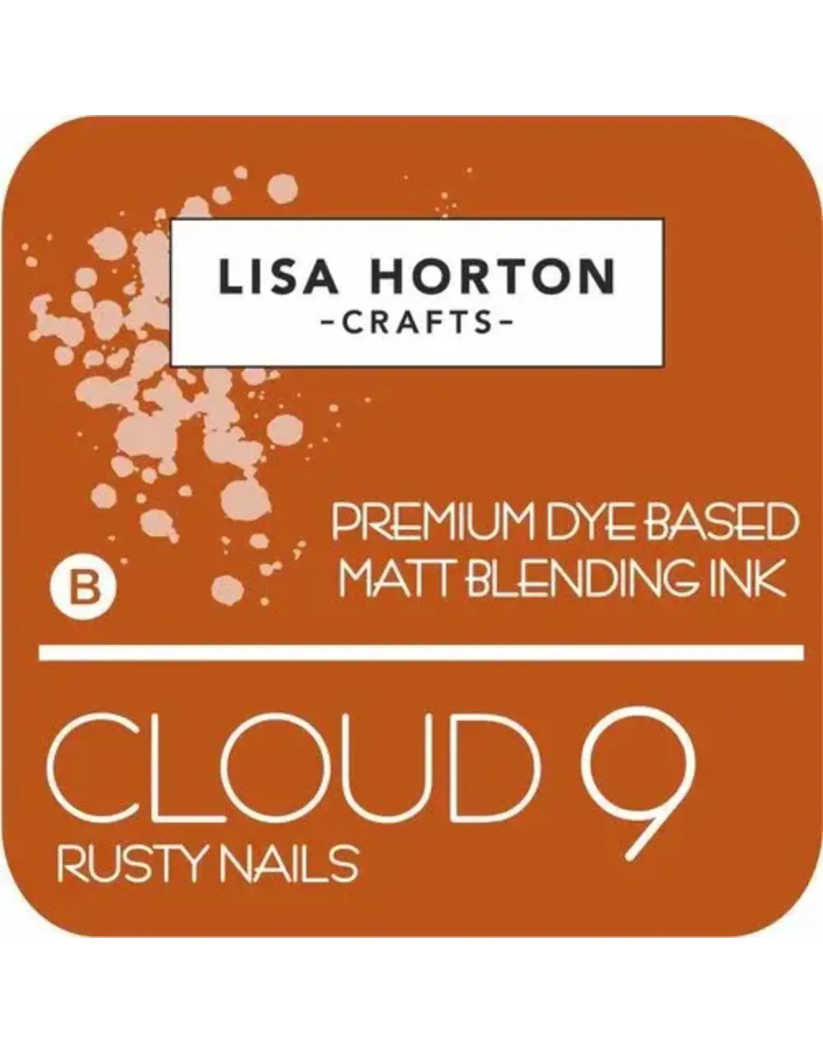 LISA HORTON CRAFTS LISA HORTON CRAFTS CLOUD 9 MATT BLENDING INK - RUSTY NAILS