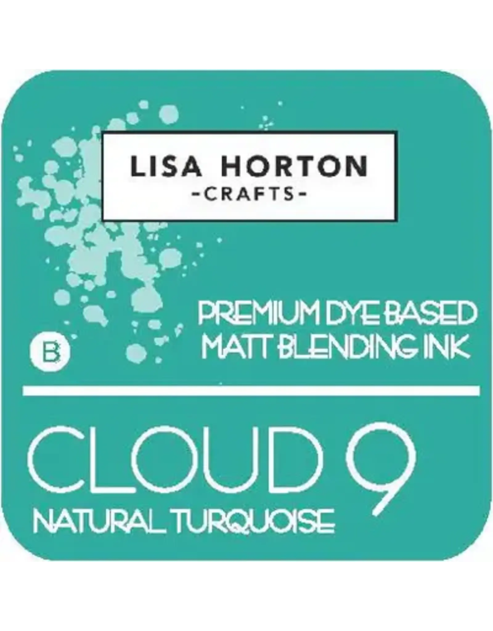LISA HORTON CRAFTS LISA HORTON CRAFTS CLOUD 9 MATT BLENDING INK - NATURAL TURQUOISE