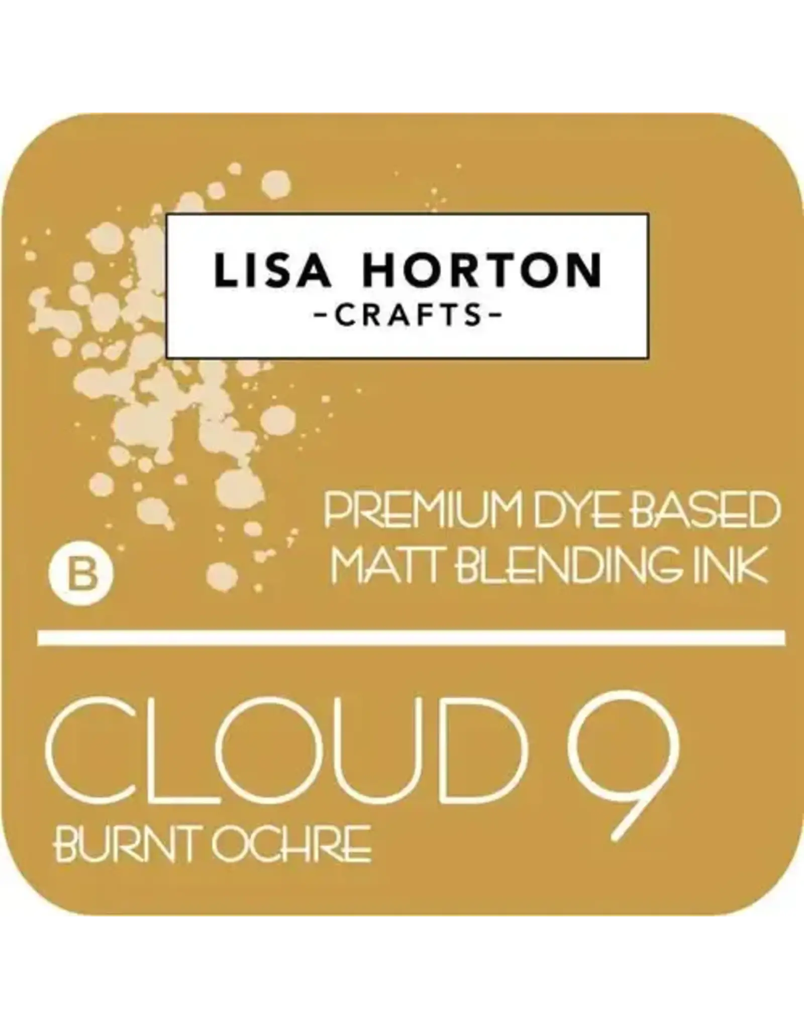 LISA HORTON CRAFTS LISA HORTON CRAFTS CLOUD 9 MATT BLENDING INK - BURNT OCHRE