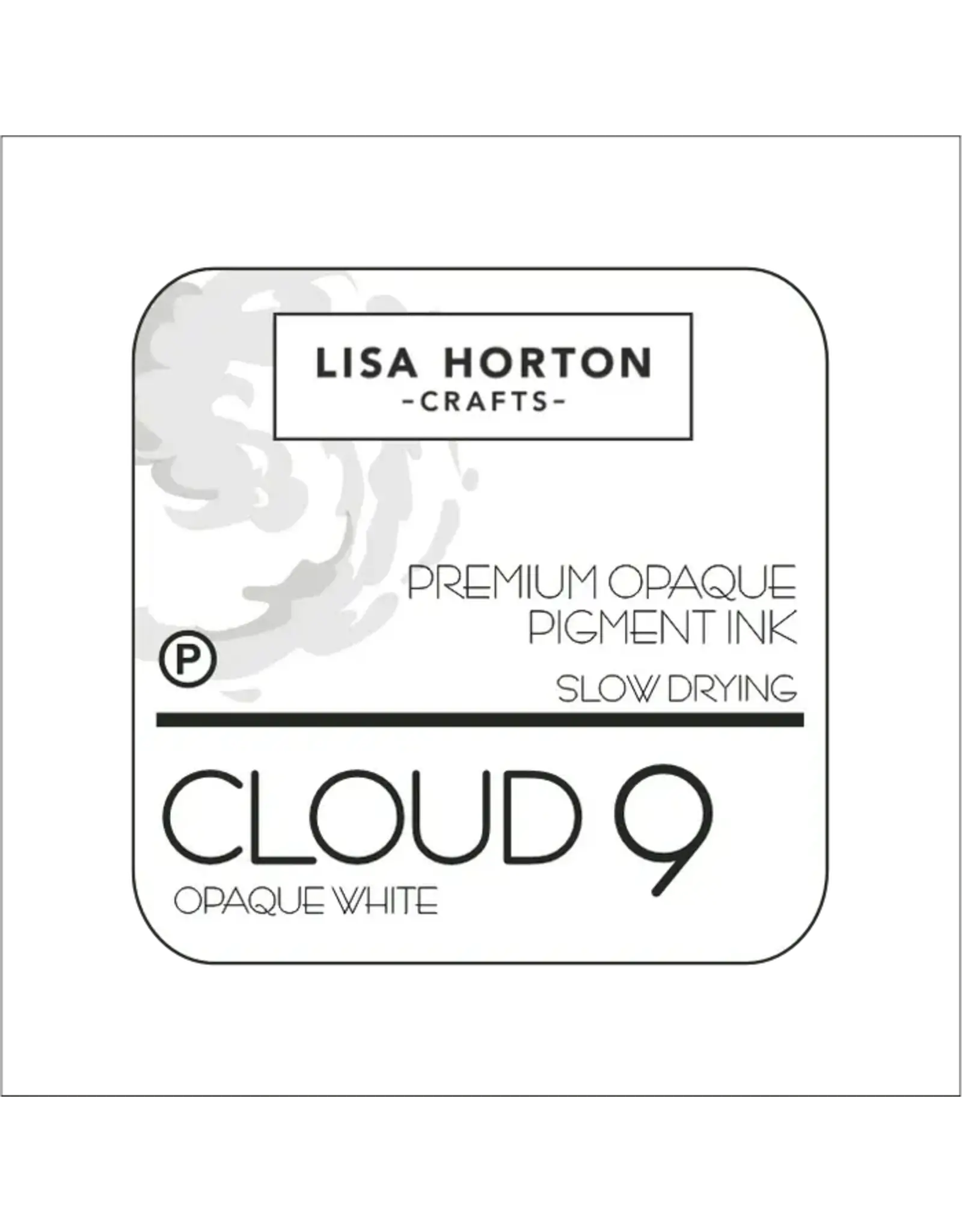 LISA HORTON CRAFTS LISA HORTON CRAFTS CLOUD 9 OPAQUE PIGMENT  INK - OPAQUE WHITE
