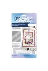 HUNKYDORY CRAFTS LTD. HUNKYDORY MOONSTONE DUO-DOTTY NESTING DIES - RECTANGLES DIE SET