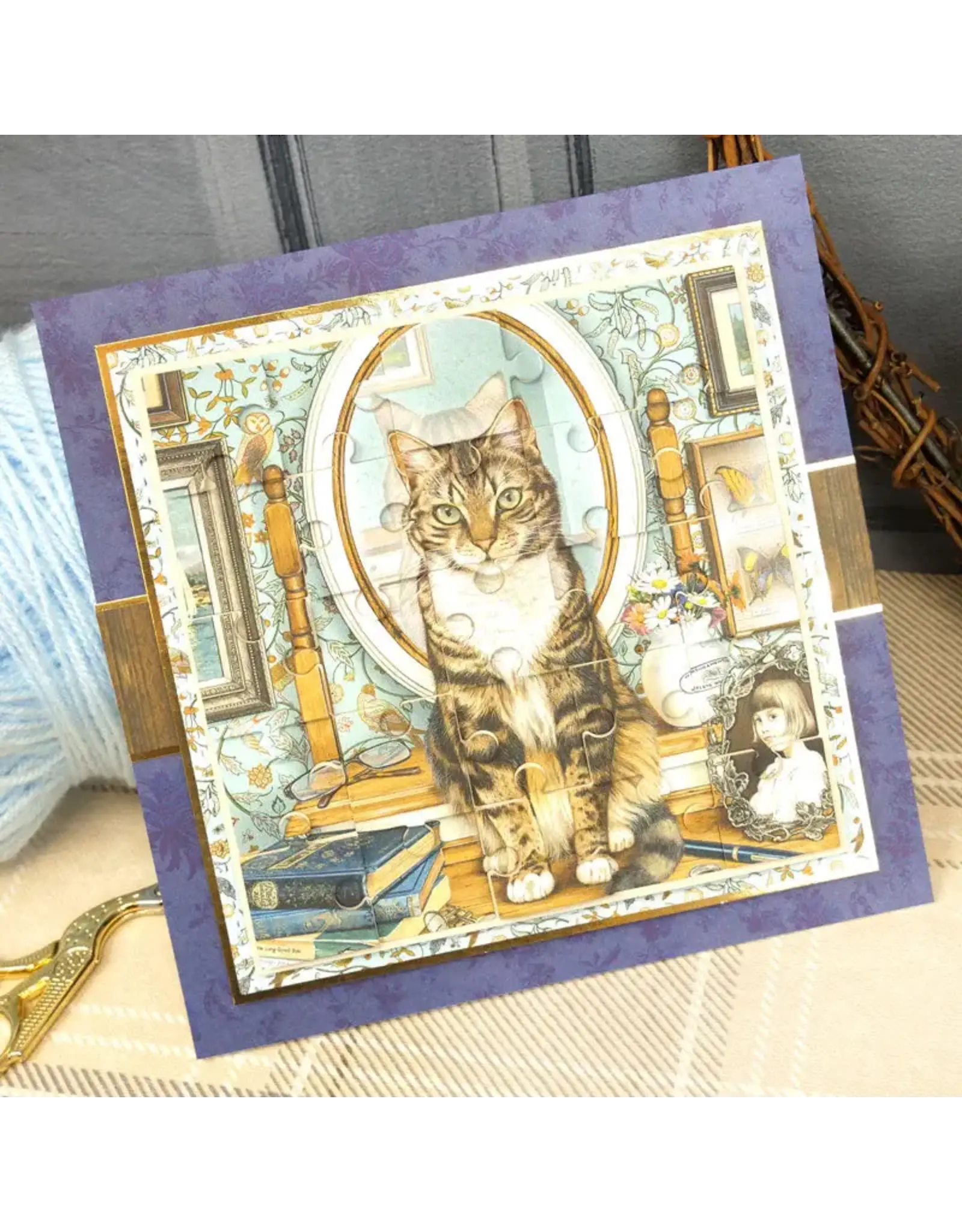 HUNKYDORY CRAFTS LTD. HUNKYDORY MOONSTONE SQUARE JIGSAW & FRAME DIE SET