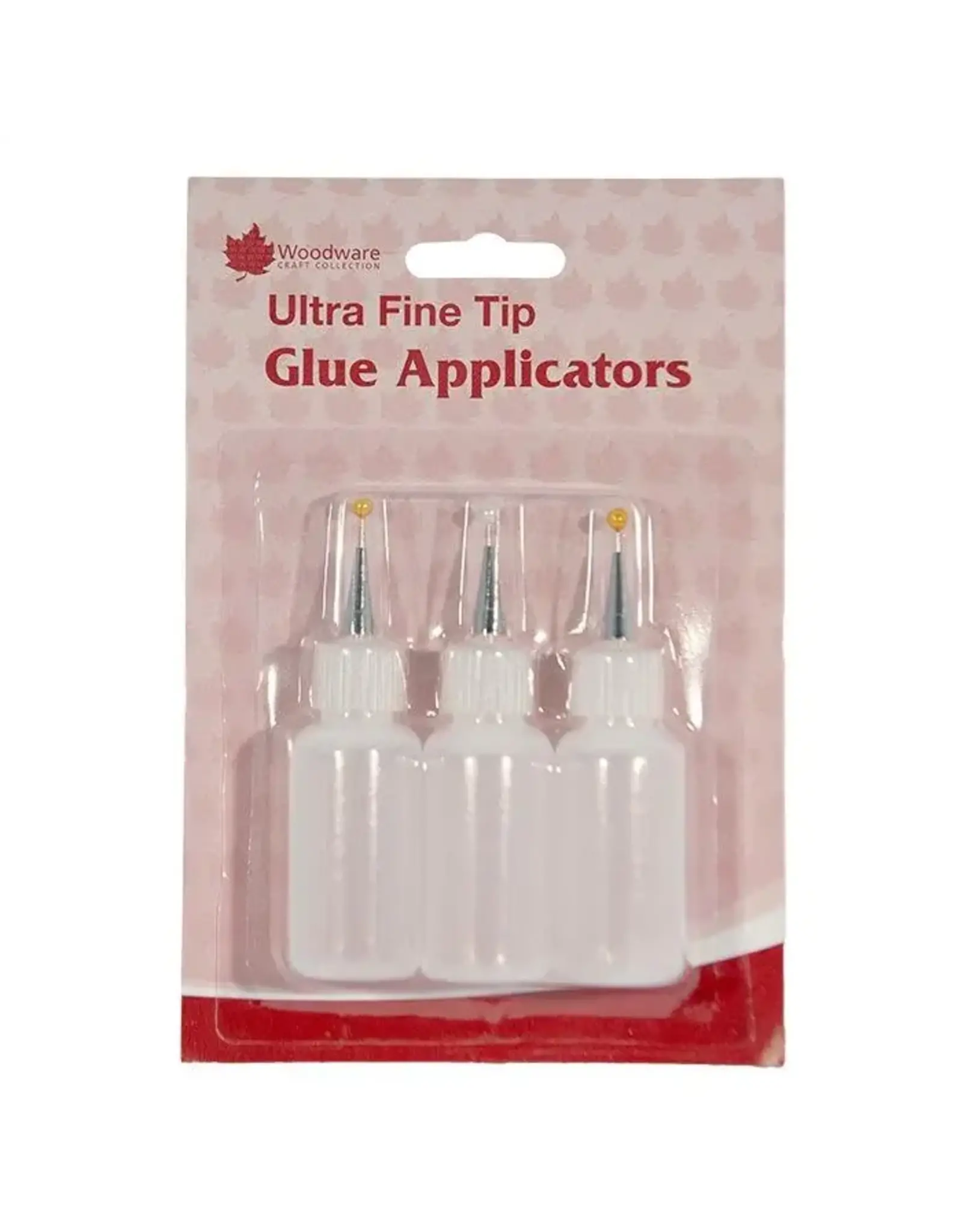 WOODWARE CRAFT COLLECTION WOODWARE ULTRA FINE TIP GLUE APPLICATORS 3/PK