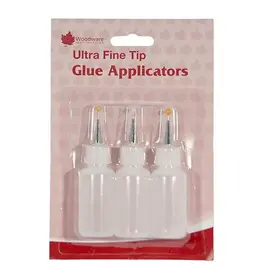 WOODWARE CRAFT COLLECTION WOODWARE ULTRA FINE TIP GLUE APPLICATORS 3/PK