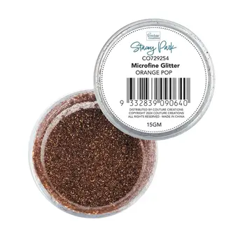 COUTURE CREATIONS COUTURE CREATIONS STACEY PARK ORANGE POP MICROFINE GLITTER