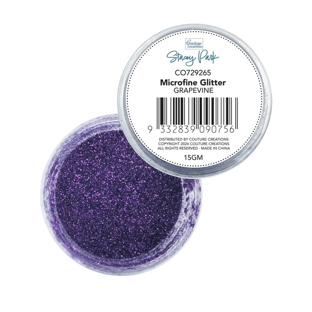 COUTURE CREATIONS COUTURE CREATIONS STACEY PARK GRAPEVINE MICROFINE GLITTER