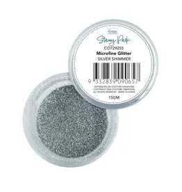 COUTURE CREATIONS COUTURE CREATIONS STACEY PARK SILVER SHIMMER MICROFINE GLITTER