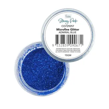 COUTURE CREATIONS COUTURE CREATIONS STACEY PARK ADMIRAL BLUE MICROFINE GLITTER