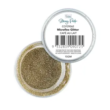 COUTURE CREATIONS COUTURE CREATIONS STACEY PARK CAFÉ AU LAIT MICROFINE GLITTER