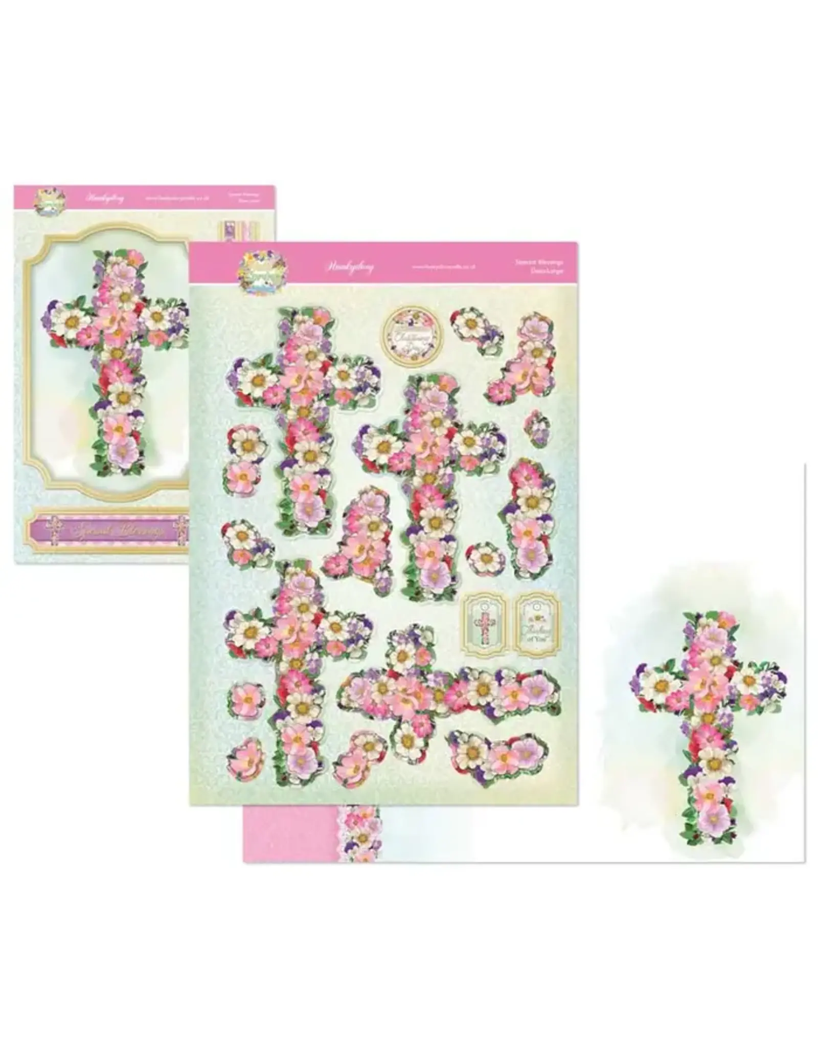 HUNKYDORY CRAFTS LTD. HUNKYDORY HELLO SPRING SPECIAL BLESSINGS DECO-LARGE SET