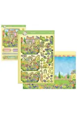 HUNKYDORY CRAFTS LTD. HUNKYDORY HELLO SPRING HOPPY BIRTHDAY DECO-LARGE SET