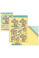 HUNKYDORY CRAFTS LTD. HUNKYDORY HELLO SPRING AN EGG-STRA SPECIAL DAY DECO-LARGE SET