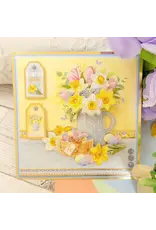 HUNKYDORY CRAFTS LTD. HUNKYDORY HELLO SPRING A LOVELY BUNCH DECO-LARGE SET