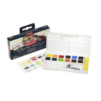 DERWENT DERWENT INKTENSE PAINT PAN TRAVEL SET #1