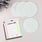 DRESS MY CRAFT DRESS MY CRAFT ROUND ACRYLIC COASTERS 4PK