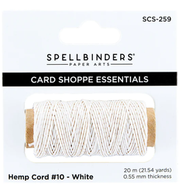 SPELLBINDERS SPELLBINDERS CARD SHOPPE ESSENTIALS WHITE HEMP CORD