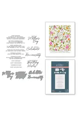 SPELLBINDERS SPELLBINDERS BETTERPRESS YANA SMAKULA LET'S CELEBRATE PRESS PLATES & DIE SET