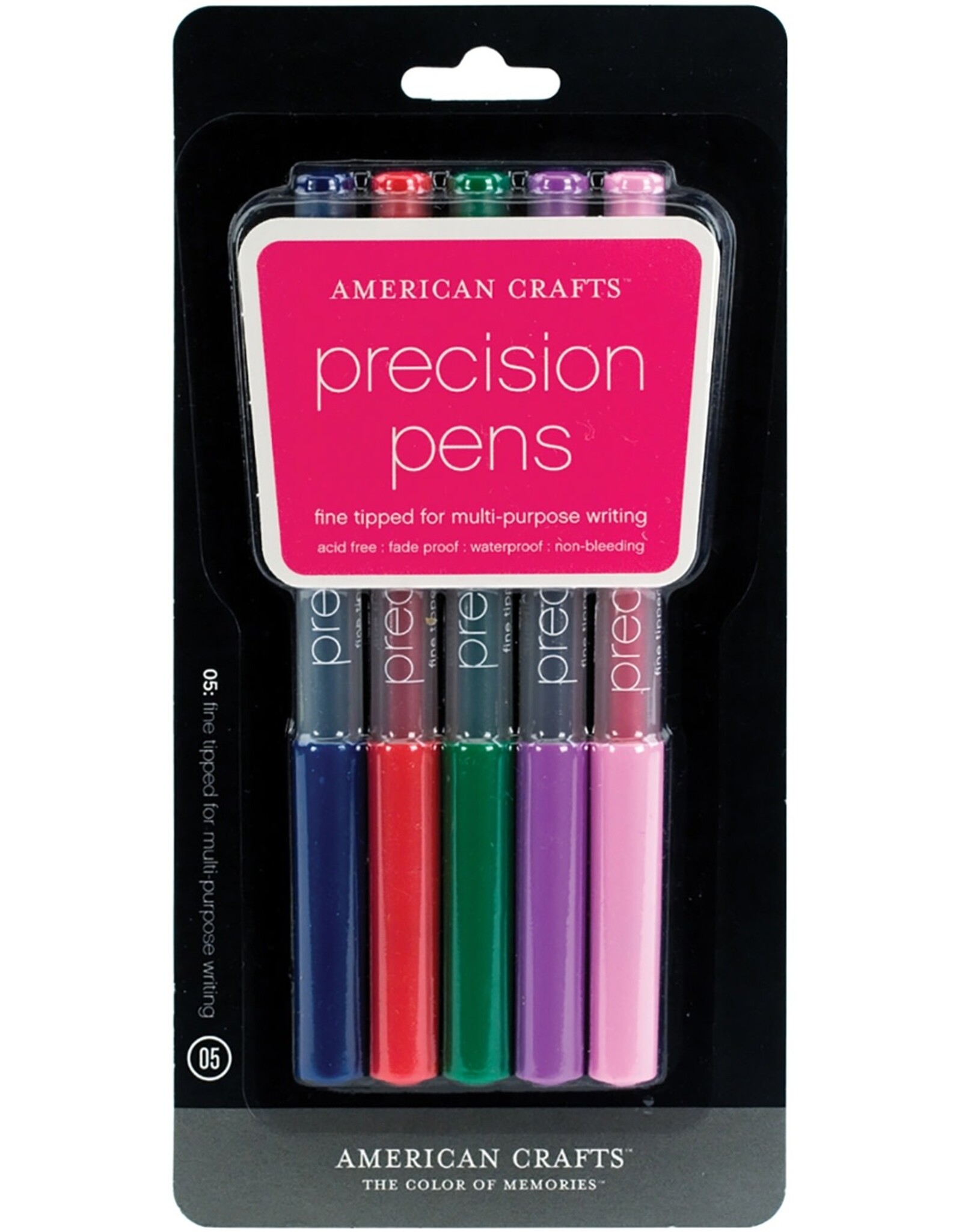 AMERICAN CRAFTS AMERICAN CRAFTS MULTIPACK 05 POINT PRECISION PENS SET