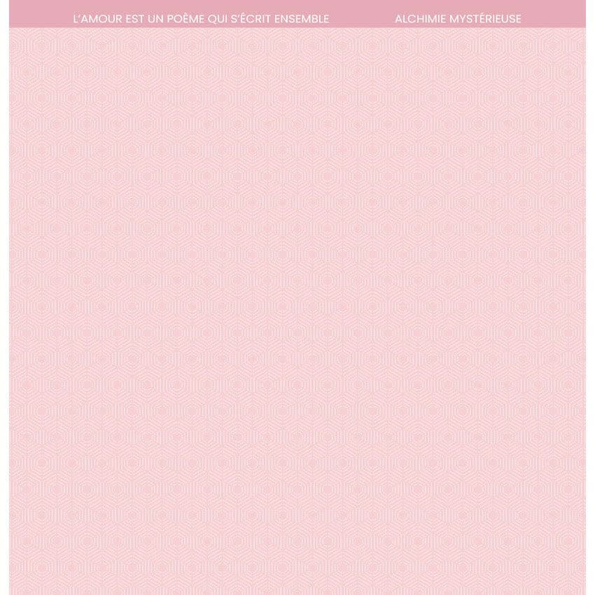FLORILÈGES DESIGNS FLORILÈGES DESIGN COLLECTION LA VIE EN ROSE NO 7 12x12 CARDSTOCK