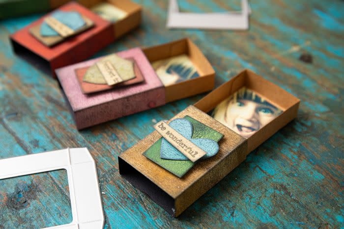 SIZZIX SIZZIX TIM HOLTZ THINLITS VAULT MATCHBOX DIE SET