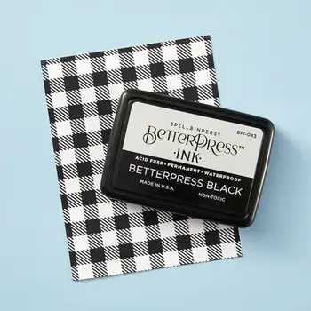 SPELLBINDERS SPELLBINDERS BETTERPRESS FULL SIZE BLACK INK PAD