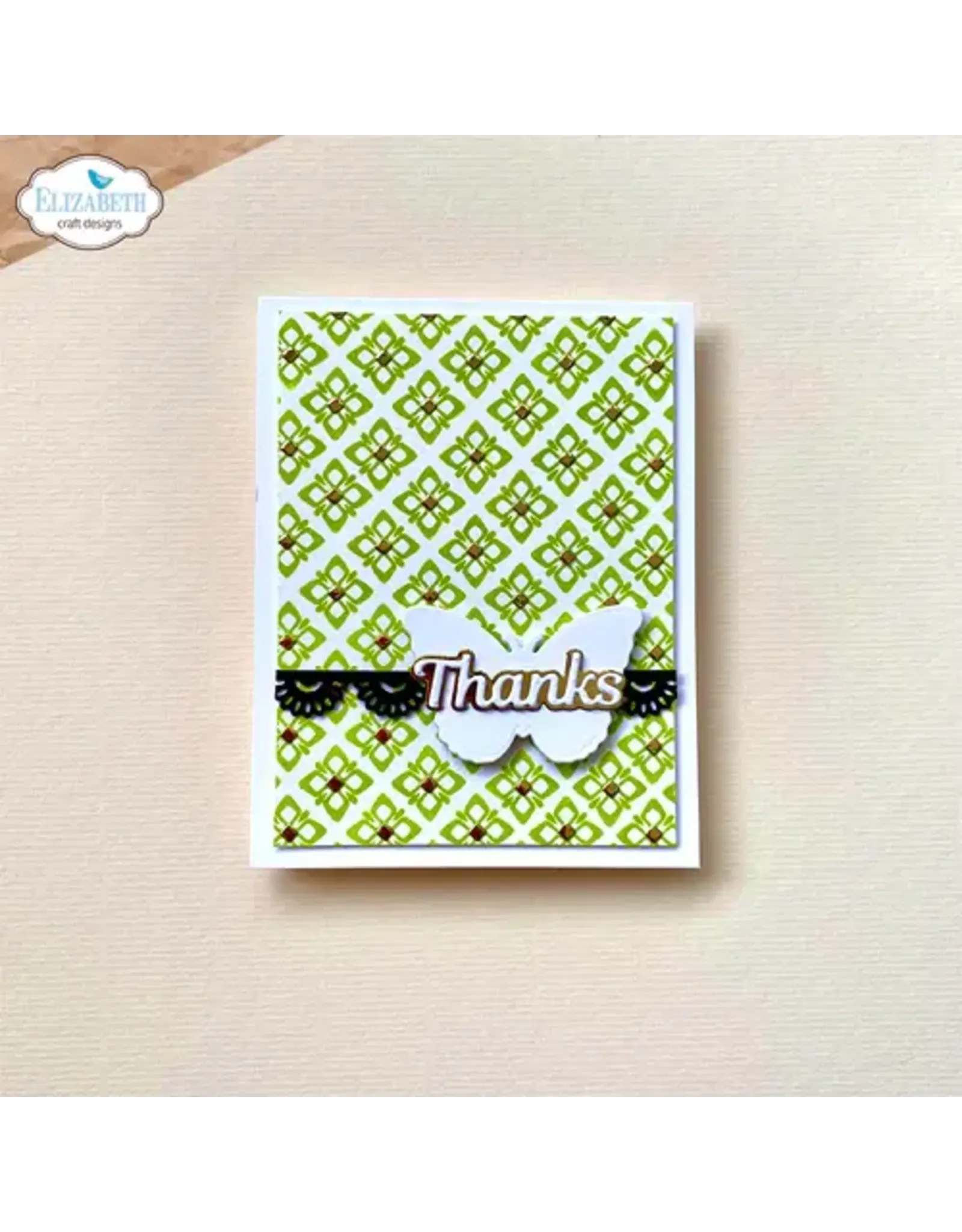 ELIZABETH CRAFT DESIGNS ELIZABETH CRAFT DESIGNS EVERYDAY ELEMENTS BY ANNETTE GREEN PHRASES & DINGBATS CLEAR STAMP SET