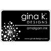GINA K DESIGNS GINA K. DESIGNS OBSIDIAN AMALGAM INK PAD