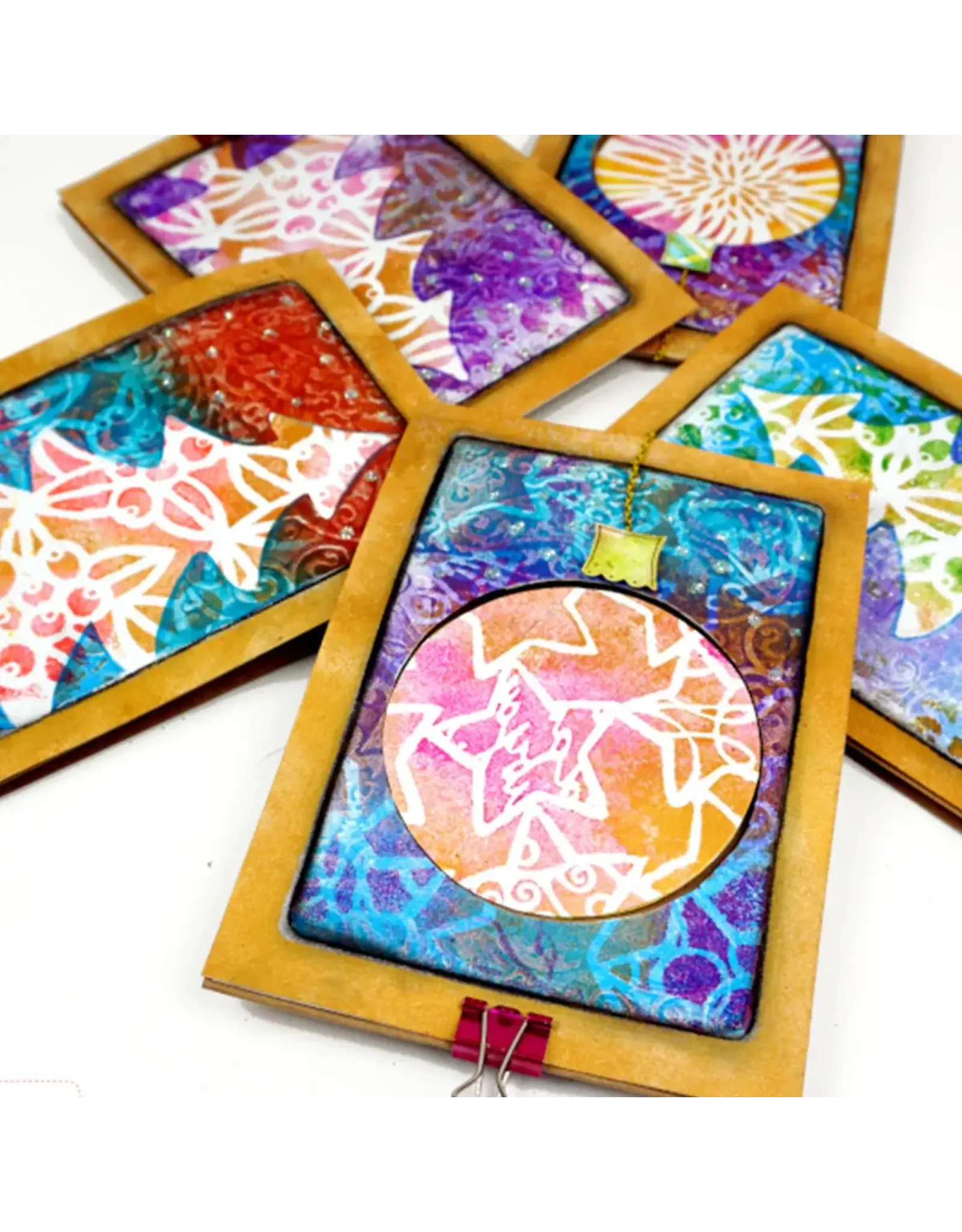 GELLI ARTS GELLI ARTS PERFECT BORDERS GEL PRINTING PLATE CREATE 5x7 CARDS & MORE!