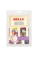 GELLI ARTS GELLI ARTS PERFECT BORDERS GEL PRINTING PLATE CREATE 4x6 POSTCARDS, CARDS & MORE!