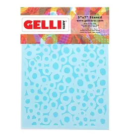 GELLI ARTS GELLI ARTS DOTS 5x7 STENCIL