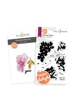 ALTENEW ALTENEW MINI DELIGHT: PAINTED POSIES LAYERING CLEAR STAMP & DIE SET