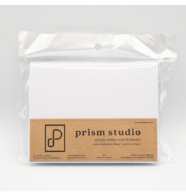 PRISM STUDIO PRISM STUDIO SIMPLY WHITE A2 CARD BLANKS & ENVELOPES 10/PK