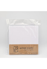 PRISM STUDIO PRISM STUDIO SIMPLY WHITE 6x6 CARD BLANKS & ENVELOPES 10/PK