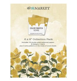49 AND MARKET 49 AND MARKET COLOR SWATCH OCHRE 6x8 COLLECTION PACK 18 SHEETS