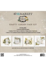 49 AND MARKET 49 AND MARKET KRAFTY GARDEN PAGE KIT