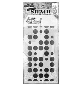 STAMPERS ANONYMOUS STAMPERS ANONYMOUS TIM HOLTZ SPOTS LAYERING STENCIL