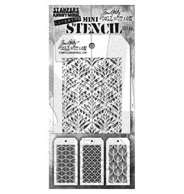 STAMPERS ANONYMOUS STAMPERS ANONYMOUS TIM HOLTZ MINI LAYERING STENCIL SET 60 3PK