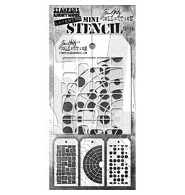 STAMPERS ANONYMOUS STAMPERS ANONYMOUS TIM HOLTZ MINI LAYERING STENCIL SET 59 3PK