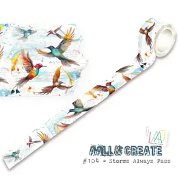 AALL & CREATE AALL & CREATE AUTOUR DE MWA #104 STORMS ALWAYS PASS LAYER IT UP! WASHI TAPE
