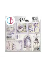 CIAO BELLA CIAO BELLA MORNING IN PROVINCE 6x6 DELUXE PEARL PAPER 5 SHEETS